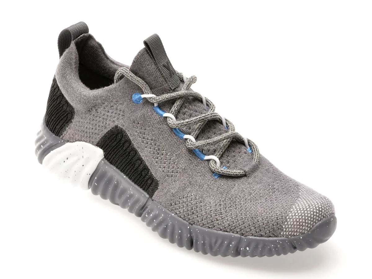 Pantofi Sport Gryxx Gri, 238005, Din Material Textil