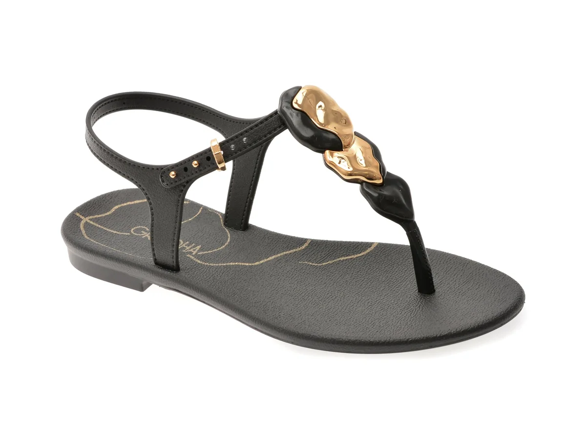 Sandale Grendha Negre 1903517 Din PVC