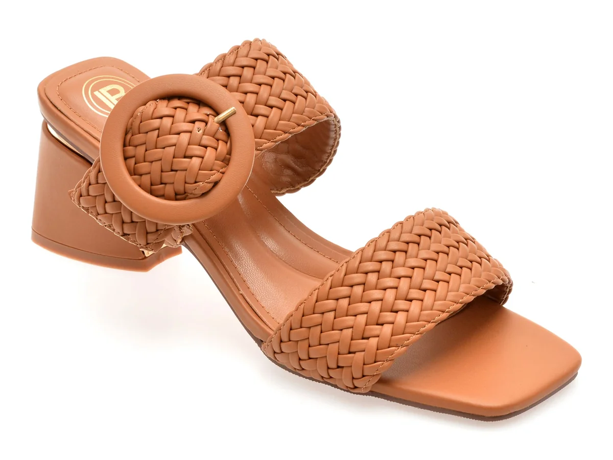 Papuci Laura Biagiotti Maro, 9038, Din Piele Ecologica