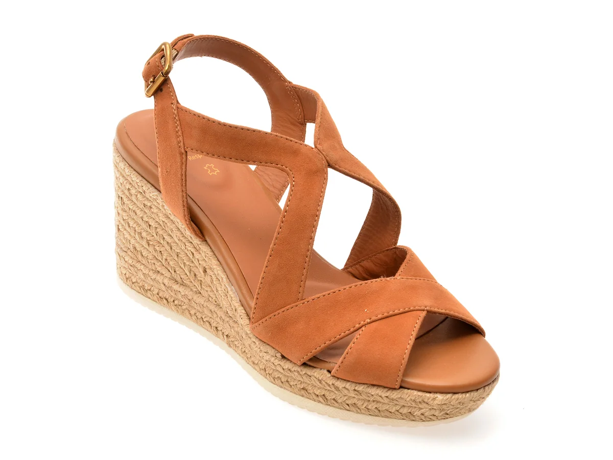 Sandale Geox Maro, D35GVC, Din Piele Întoarsă