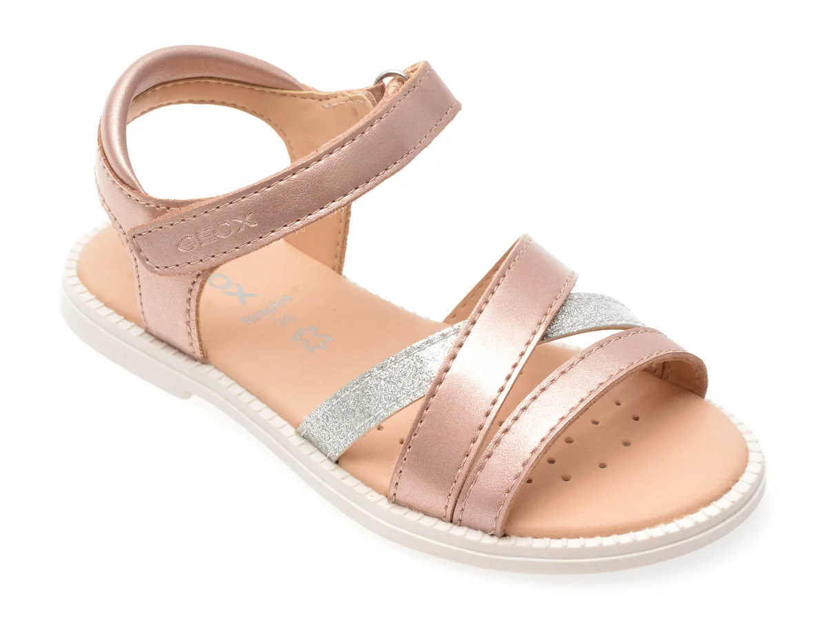 Sandale Geox Roz J5235D Din Piele Ecologică