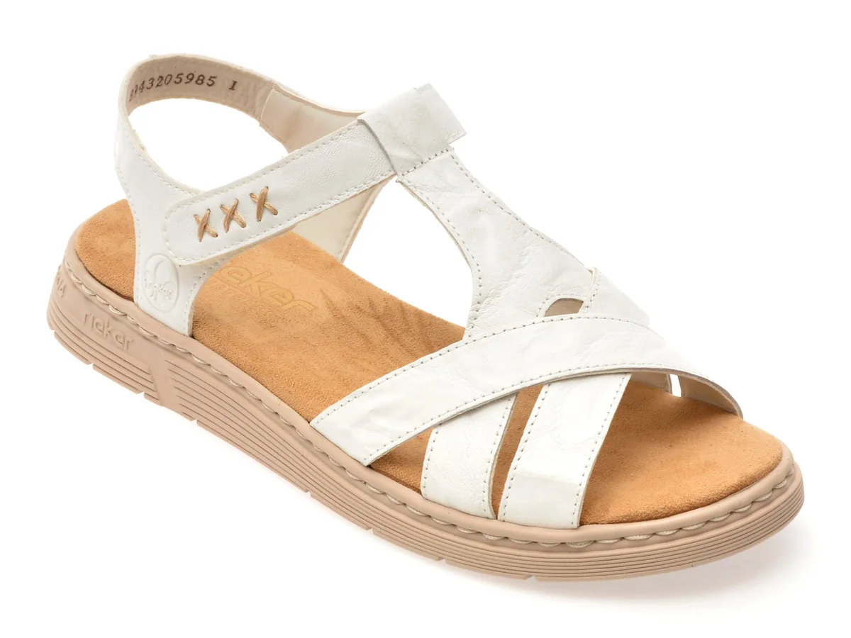 Sandale Rieker Albe, V9119, Din Piele Naturala