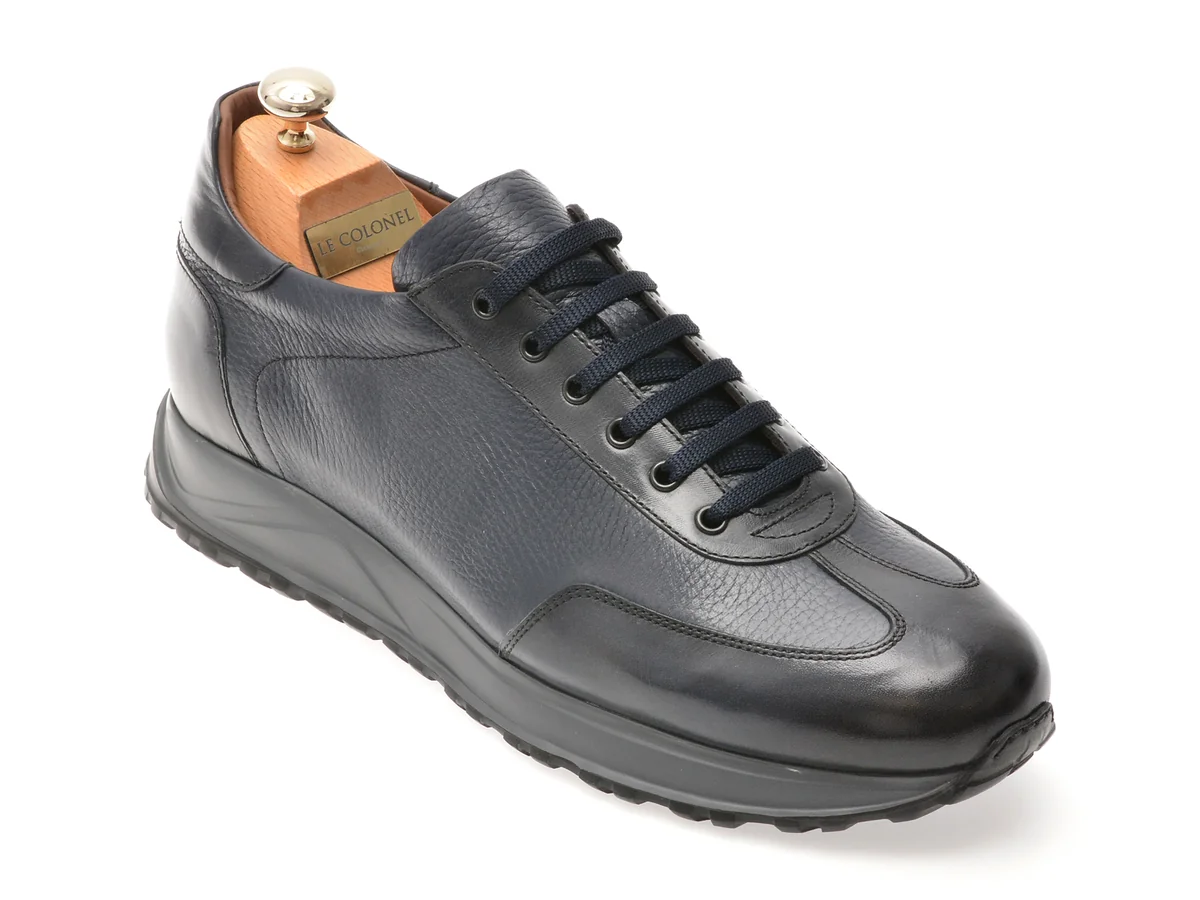 Pantofi Sport Le Colonel Bleumarin, 643111, Din Piele Naturala