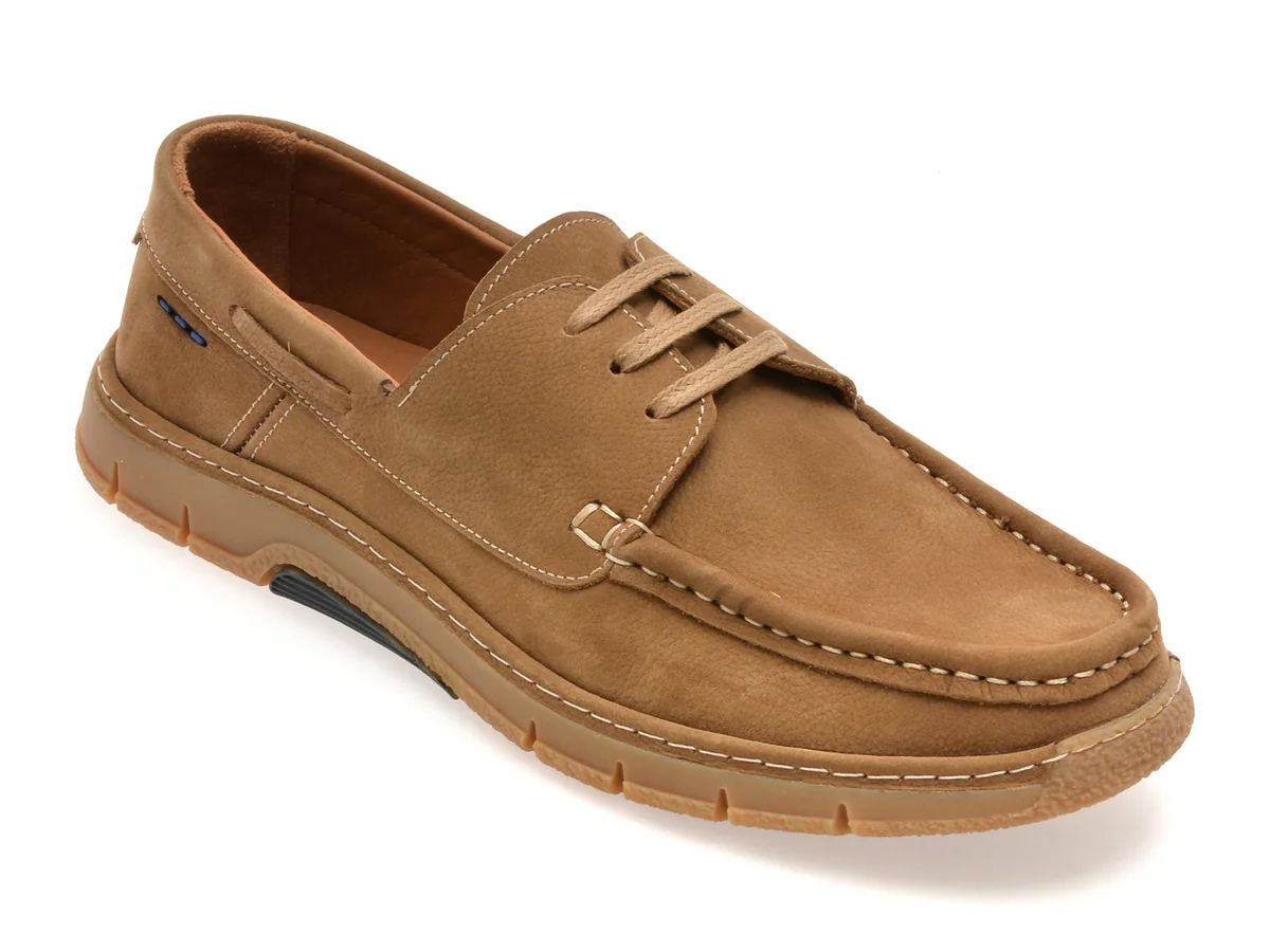 Mocasini Gryxx Bej, M25Y57, Din Năbuc