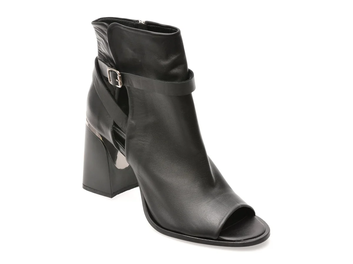 Ghete Epica Negre 350 Din Piele Naturala