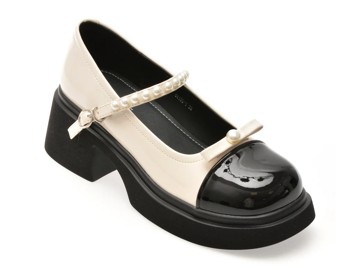 Pantofi Gryxx Bej, 661081, Din Piele Naturala