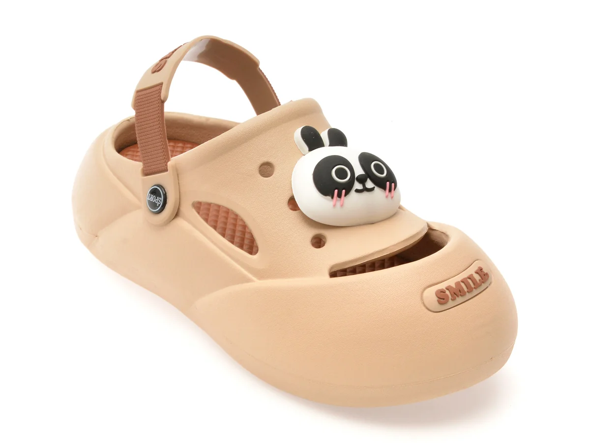 Papuci Selection Kids Gri, 3013, Din PVC