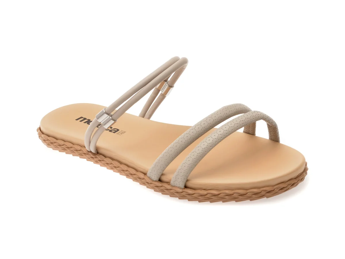 Papuci Moleca Gri, 5452130, Din Piele Ecologica