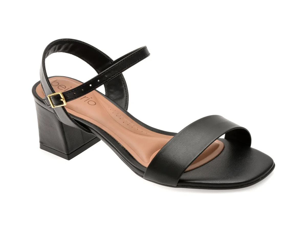 Sandale Beira Rio Negre, 8536100, Din Piele Ecologică