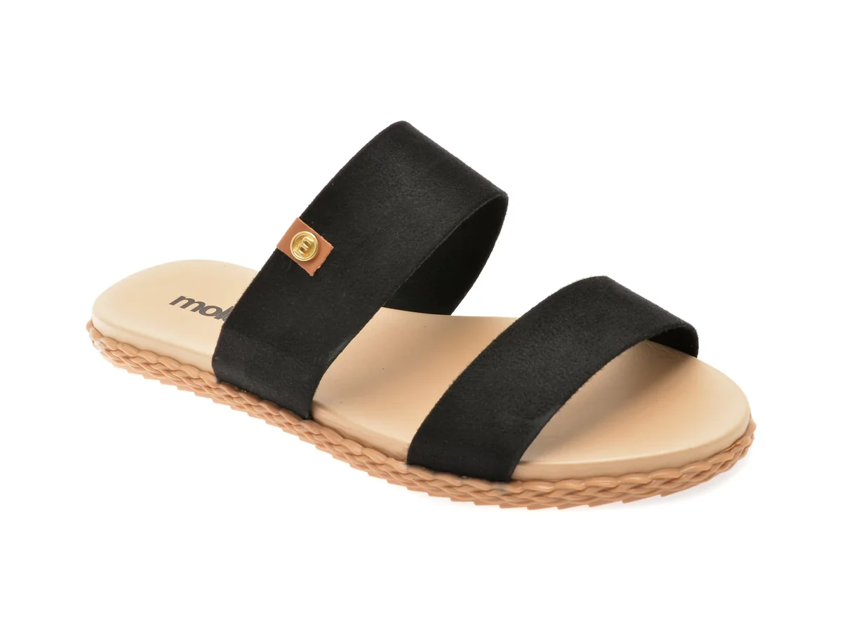 Papuci Moleca Negri 5452100 Din Material Textil