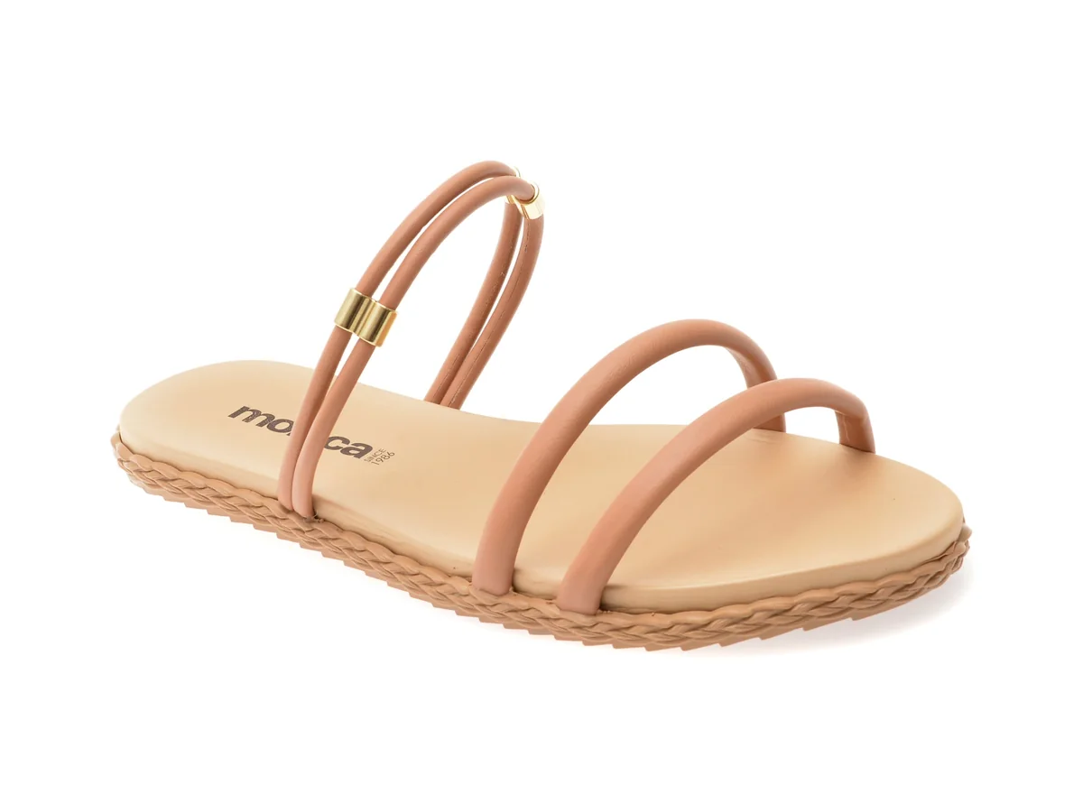 Papuci Moleca Nude, 5452130, Din Piele Ecologica