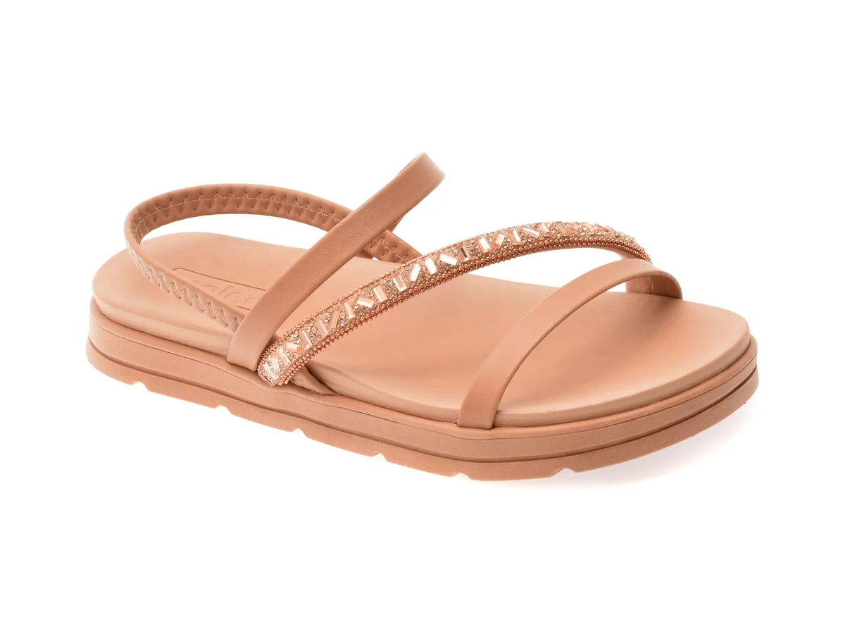 Sandale Moleca Nude 5490104 Din Piele Ecologică