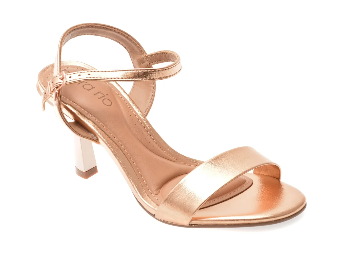 Sandale Elegante Beira Rio Roz, 8545300, Din Piele Ecologică