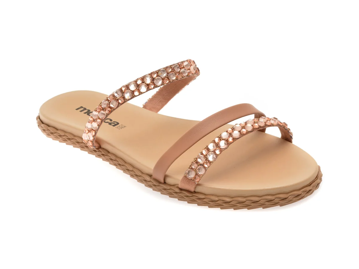 Papuci Moleca Roz, 5452144, Din Material Textil