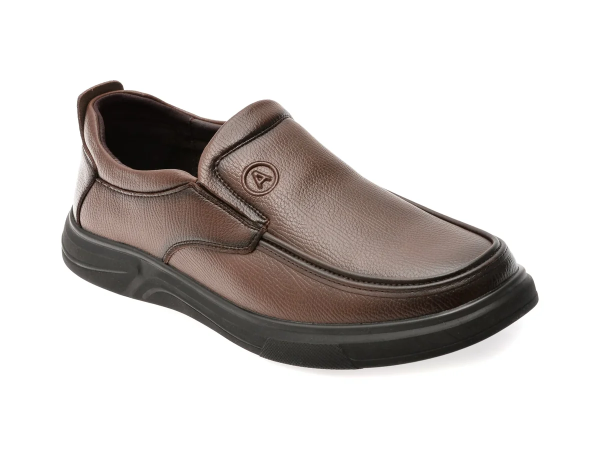 Mocasini Bite The Bullet Maro, T89635, Din Piele Naturală