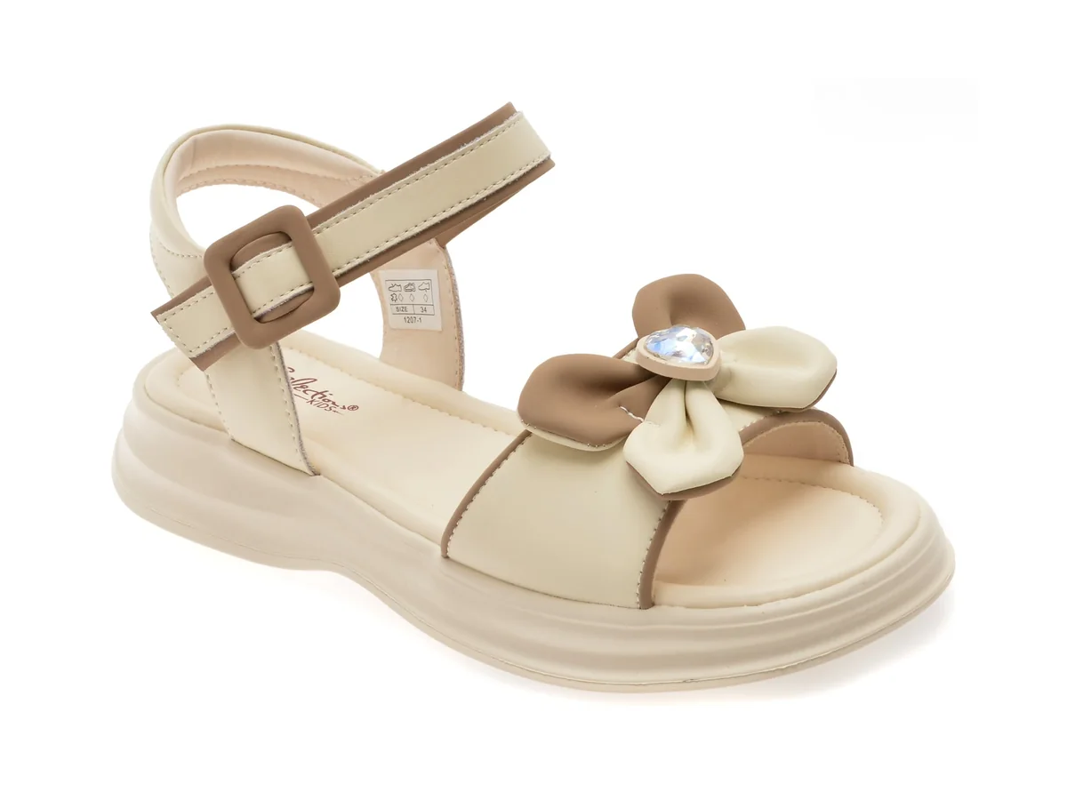 Sandale Selection Kids Albe, 12071, Din Piele Naturala