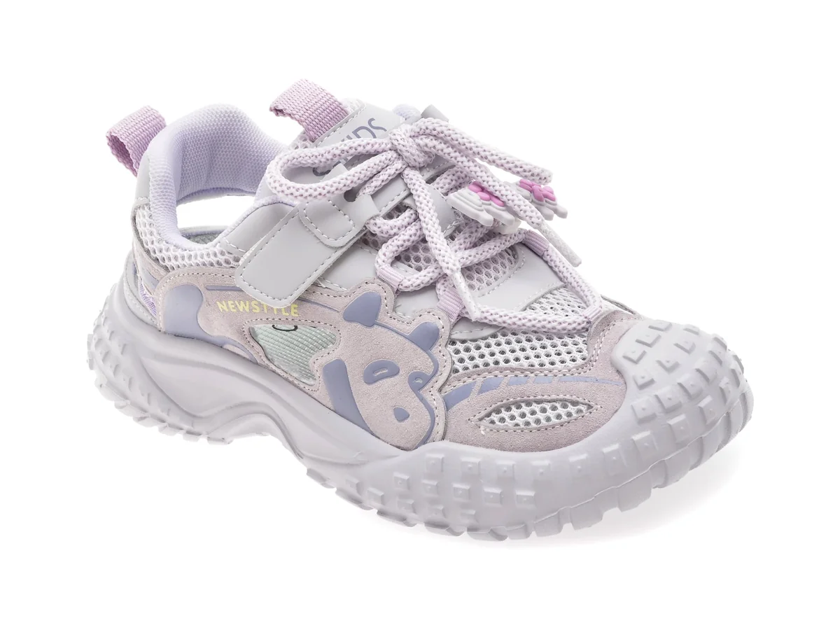 Pantofi Sport Selection Kids Mov, 12078, Din Material Textil