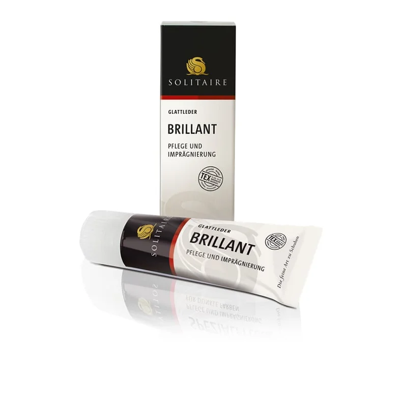 Crema Brillant Gri Pentru Pantofi, Solitaire