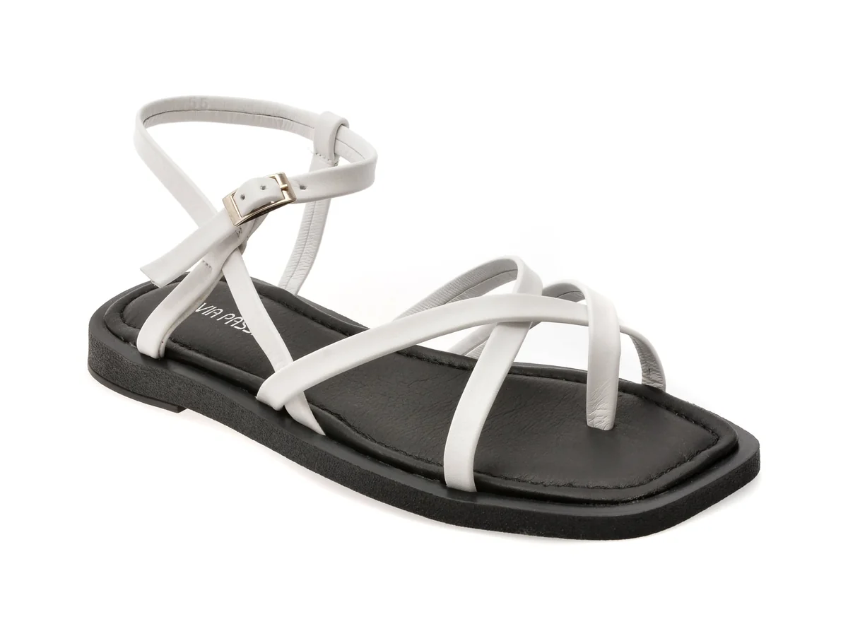 Sandale Flavia Passini Albe, 203M55, Din Piele Naturala