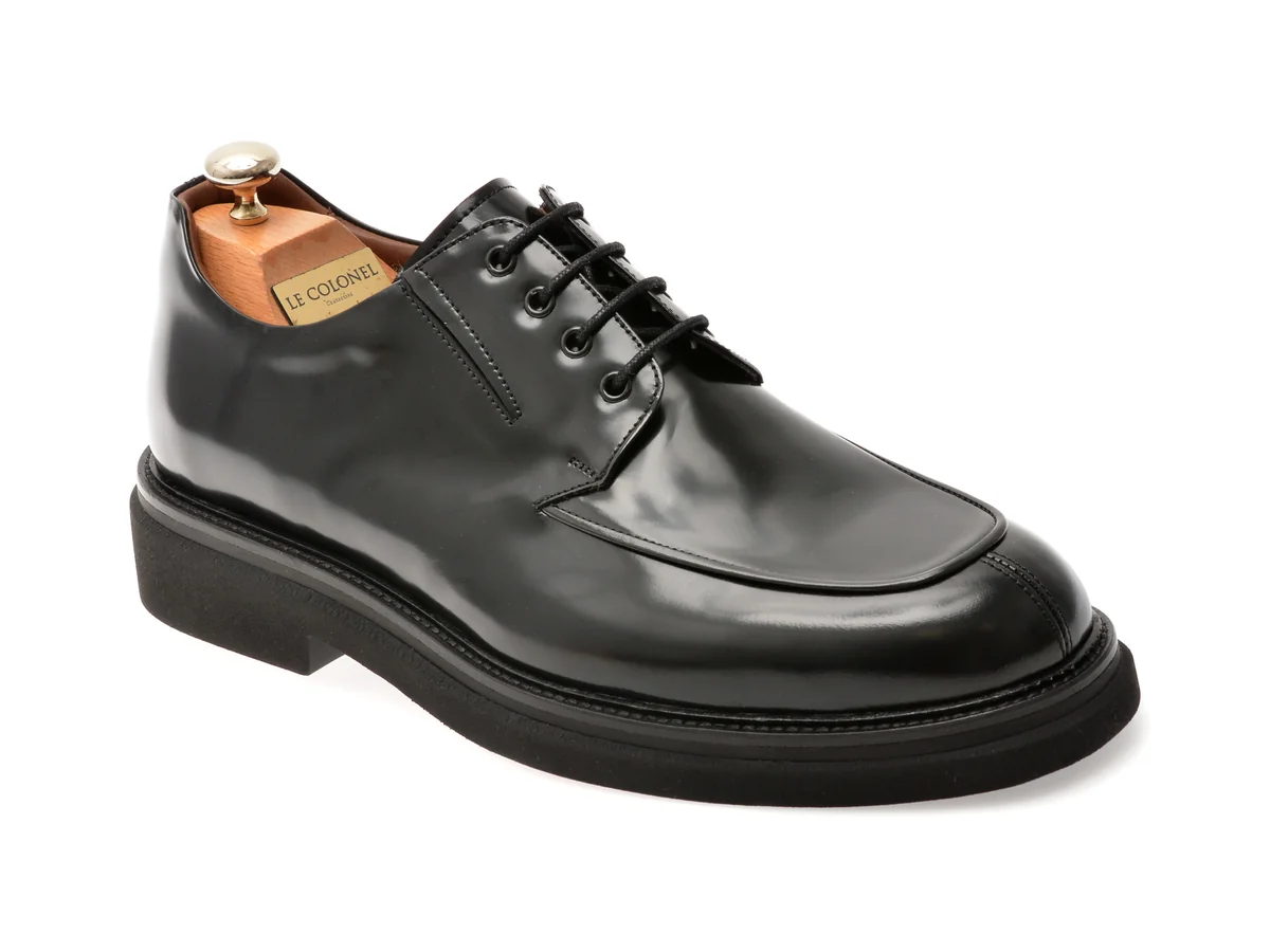 Pantofi Eleganți Le Colonel Negri, 74604, Din Piele Naturală