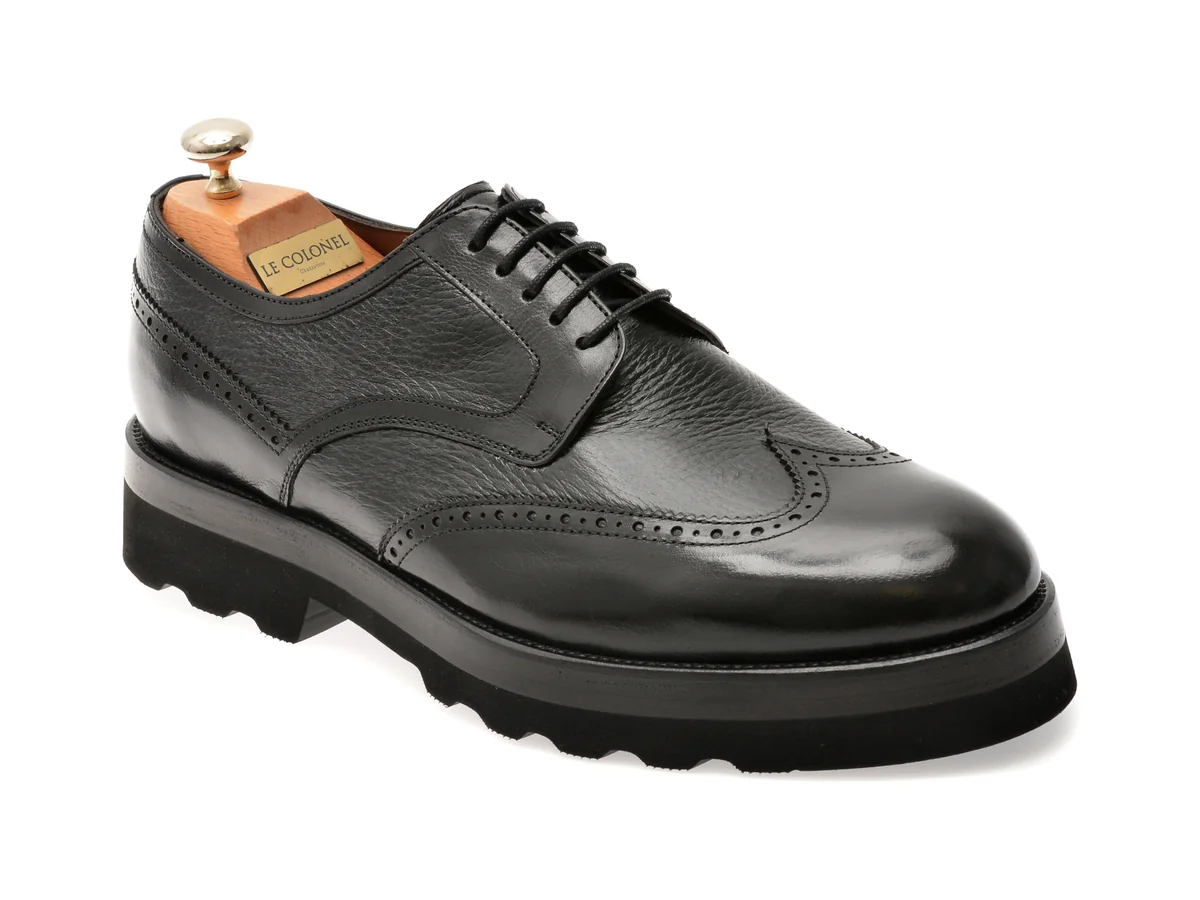 Pantofi Eleganti Le Colonel Negri, 49115, Din Piele Naturală