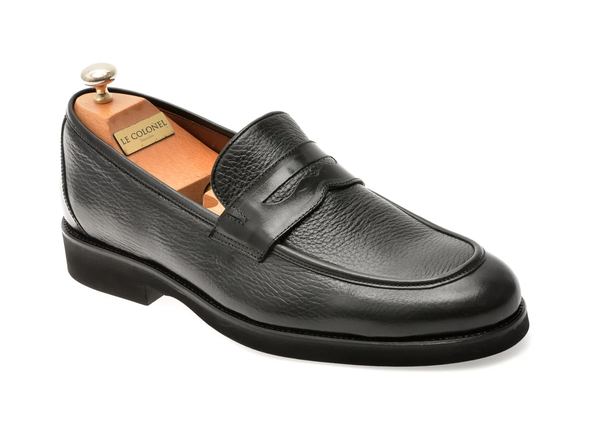 Mocasini Eleganți Le Colonel Negri, 48876, Din Piele Naturală