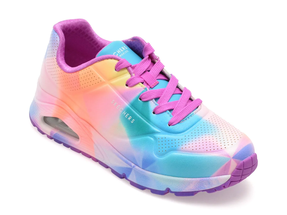 Pantofi Sport Skechers Multicolor, Uno Gen, Din Piele Ecologică