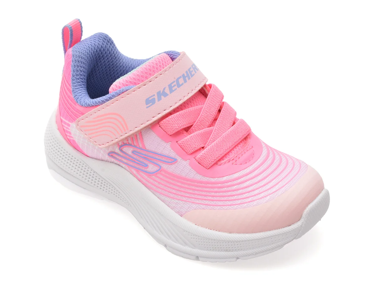 Pantofi Sport Skechers Roz, Microspec Advance, Din Material Textil