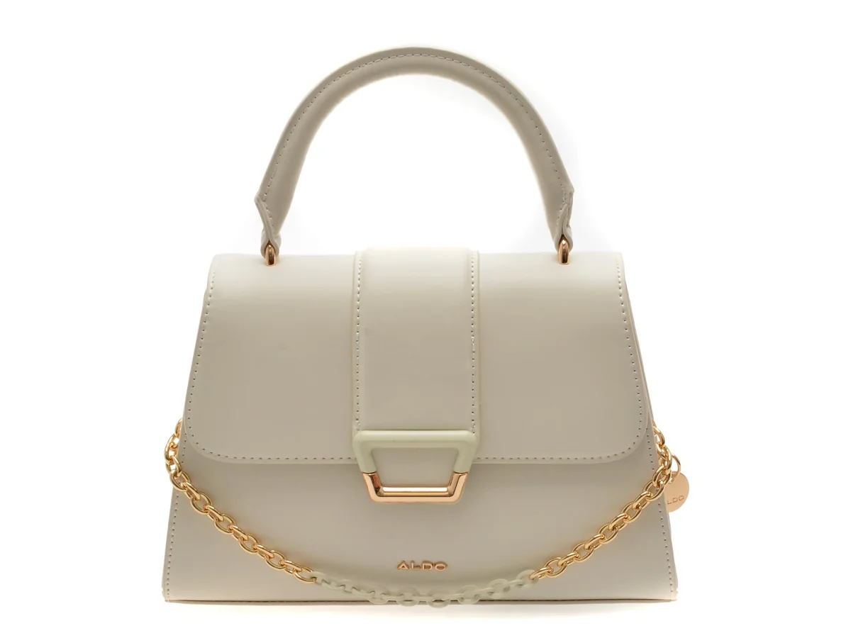 Geanta Aldo Alb Mallila 121 Din Piele Ecologică