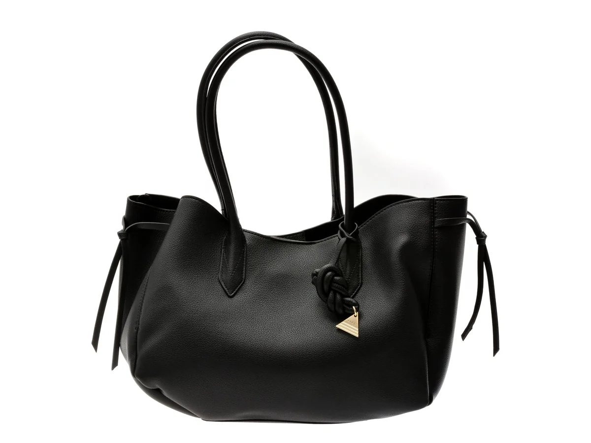 Geantă Aldo Neagră, Korinne 006, Din Piele Ecologică