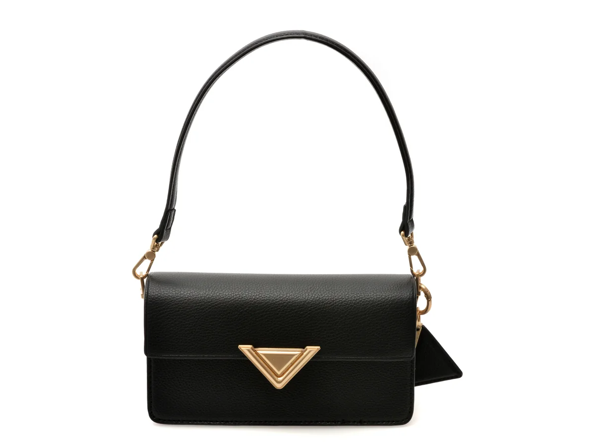 Geanta Aldo Neagra, LUXE Carry, Din Piele Ecologică
