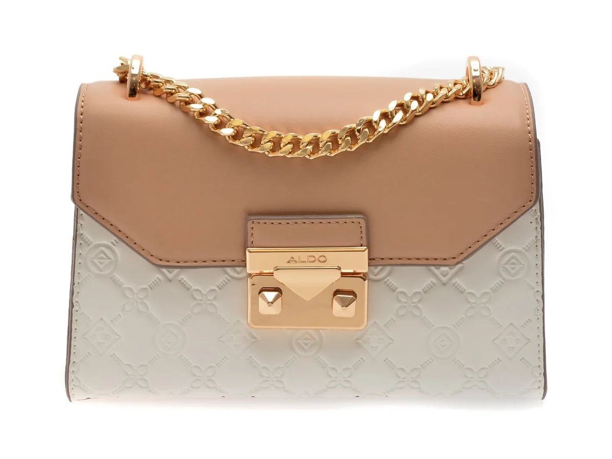 Geanta Aldo Alb, Crelalle 110, Din Piele Ecologica