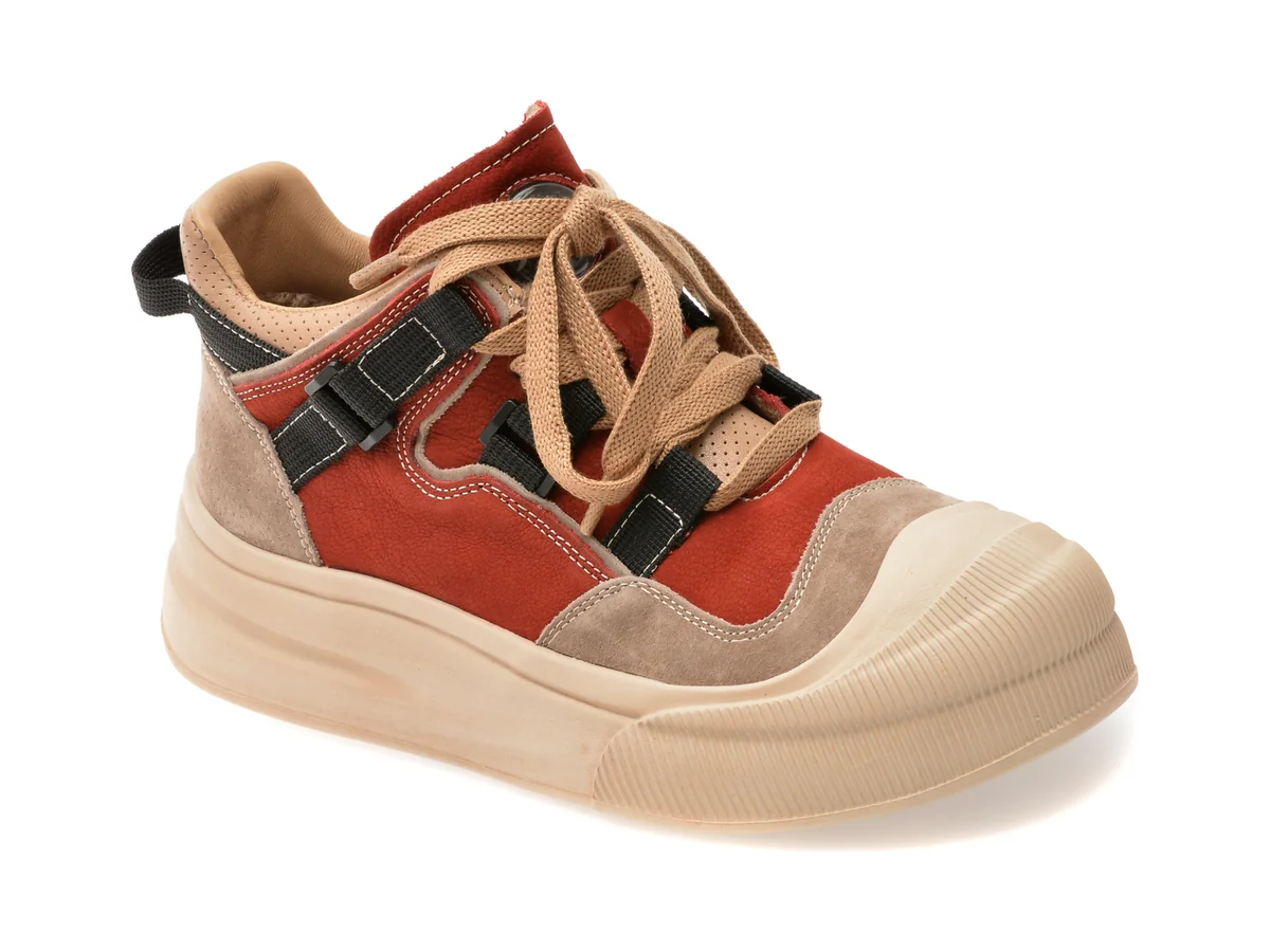 Ghete Gryxx Roșii, 59683, Din Piele Naturală