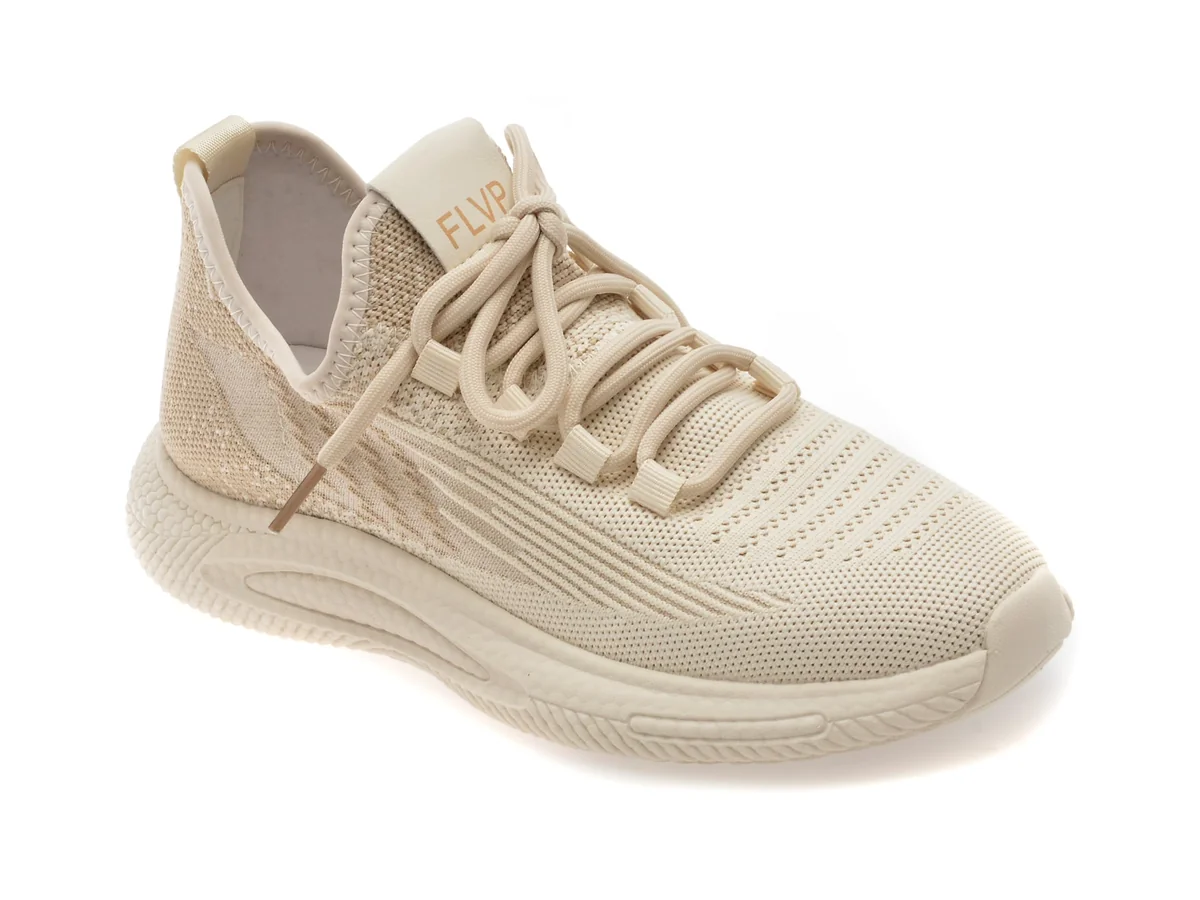 Pantofi Sport Flavia Passini Bej, 22579, Din Material Textil