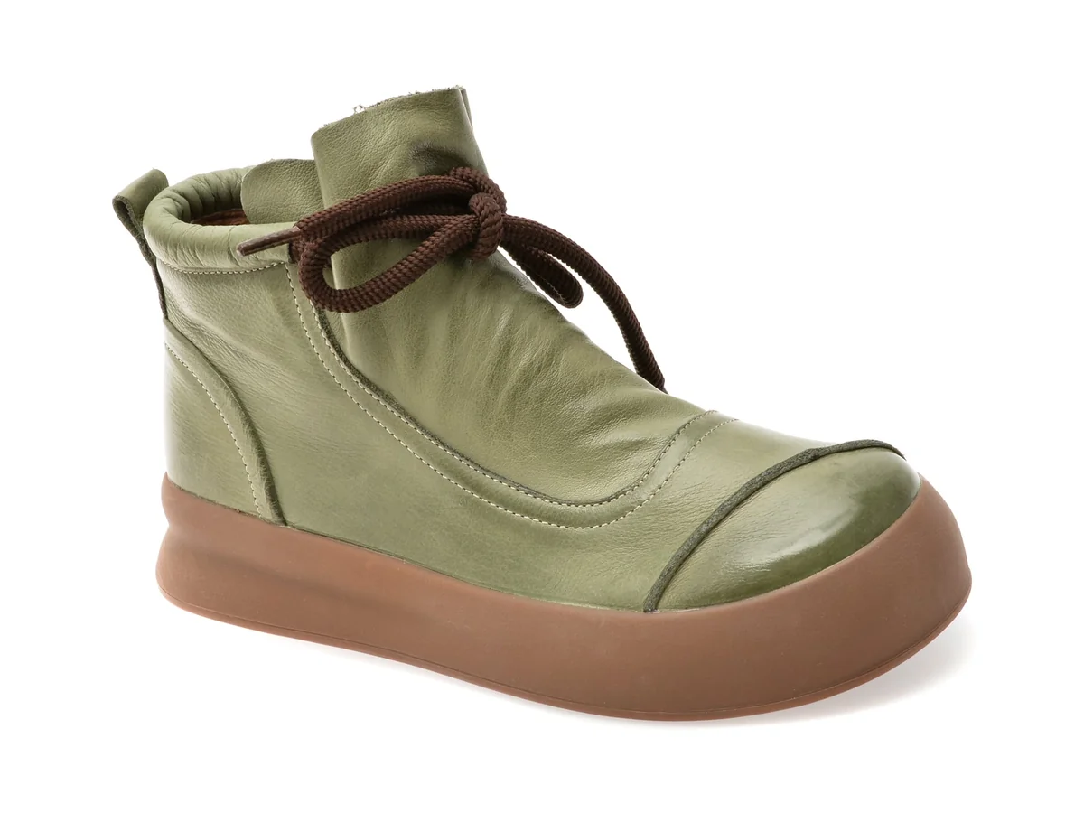 Ghete Gryxx Verzi, 3273, Din Piele Naturala