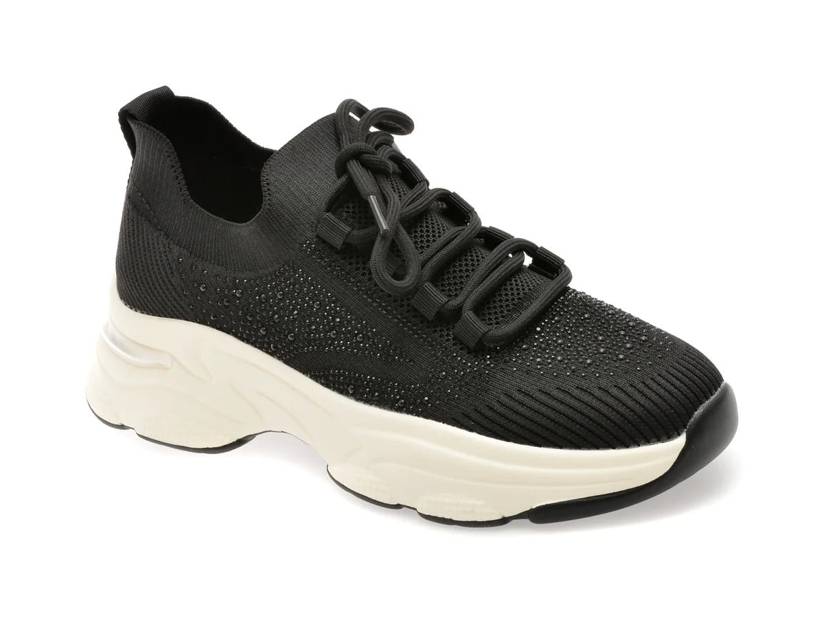 Pantofi Sport Flavia Passini Negri 213315A Din Material Textil