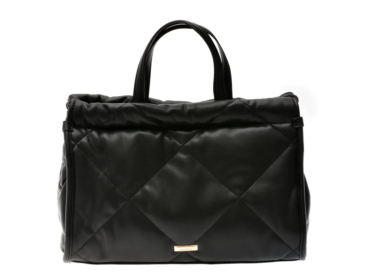 Geanta Aldo Neagra, Averia 001, Din Piele Ecologica