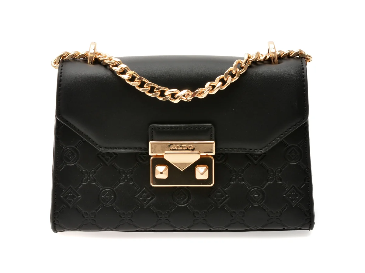 Geanta Aldo Neagra, Crellalle 001, Din Piele Ecologica