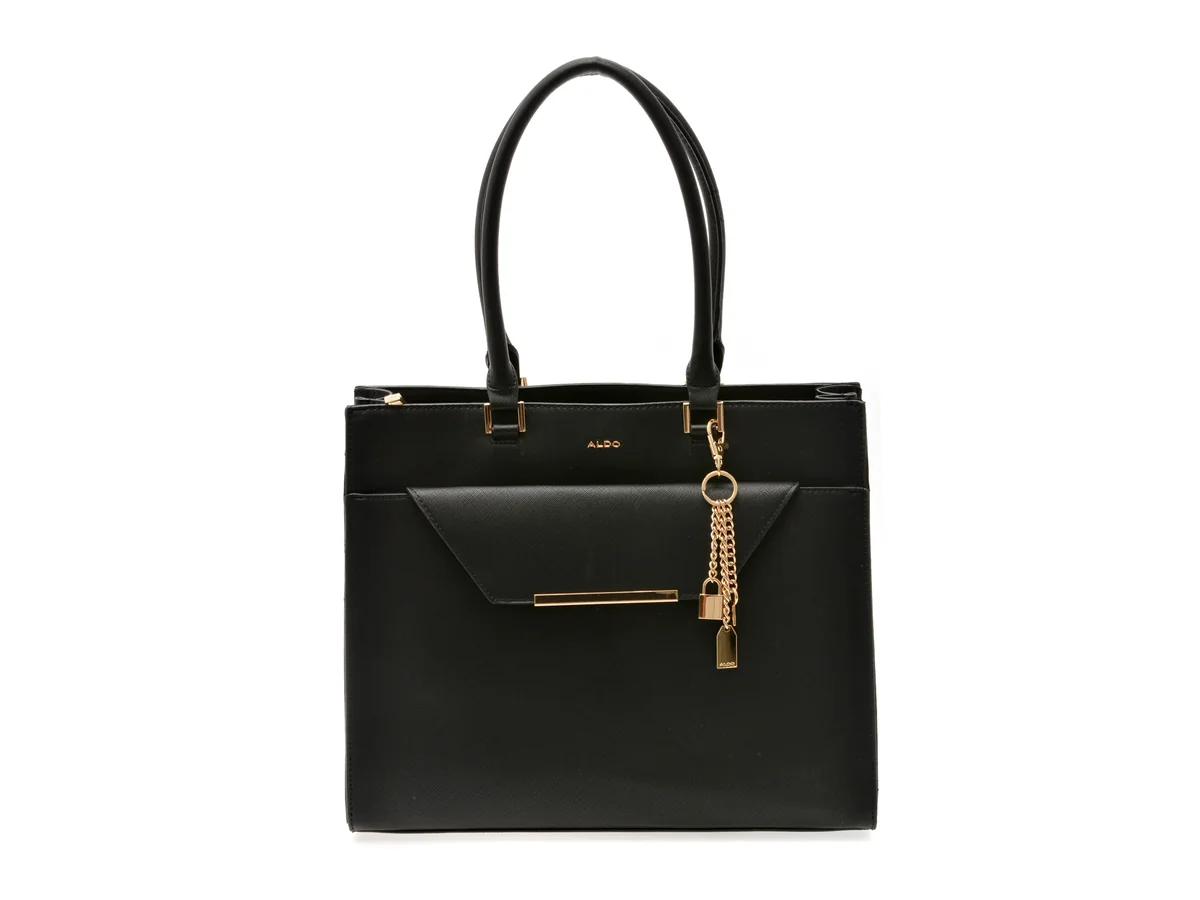 Geanta Aldo Neagra, Norali 001, Din Piele Ecologica