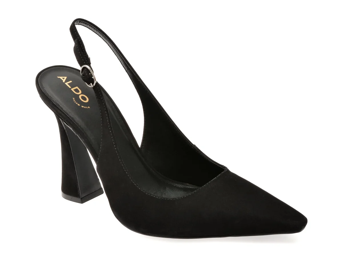 Pantofi Eleganți Aldo Negri, Daphnea 007, Din Piele Întoarsă