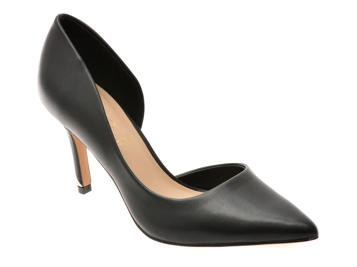 Pantofi Eleganți Aldo Negri, VRALG 001, Din Piele Ecologică