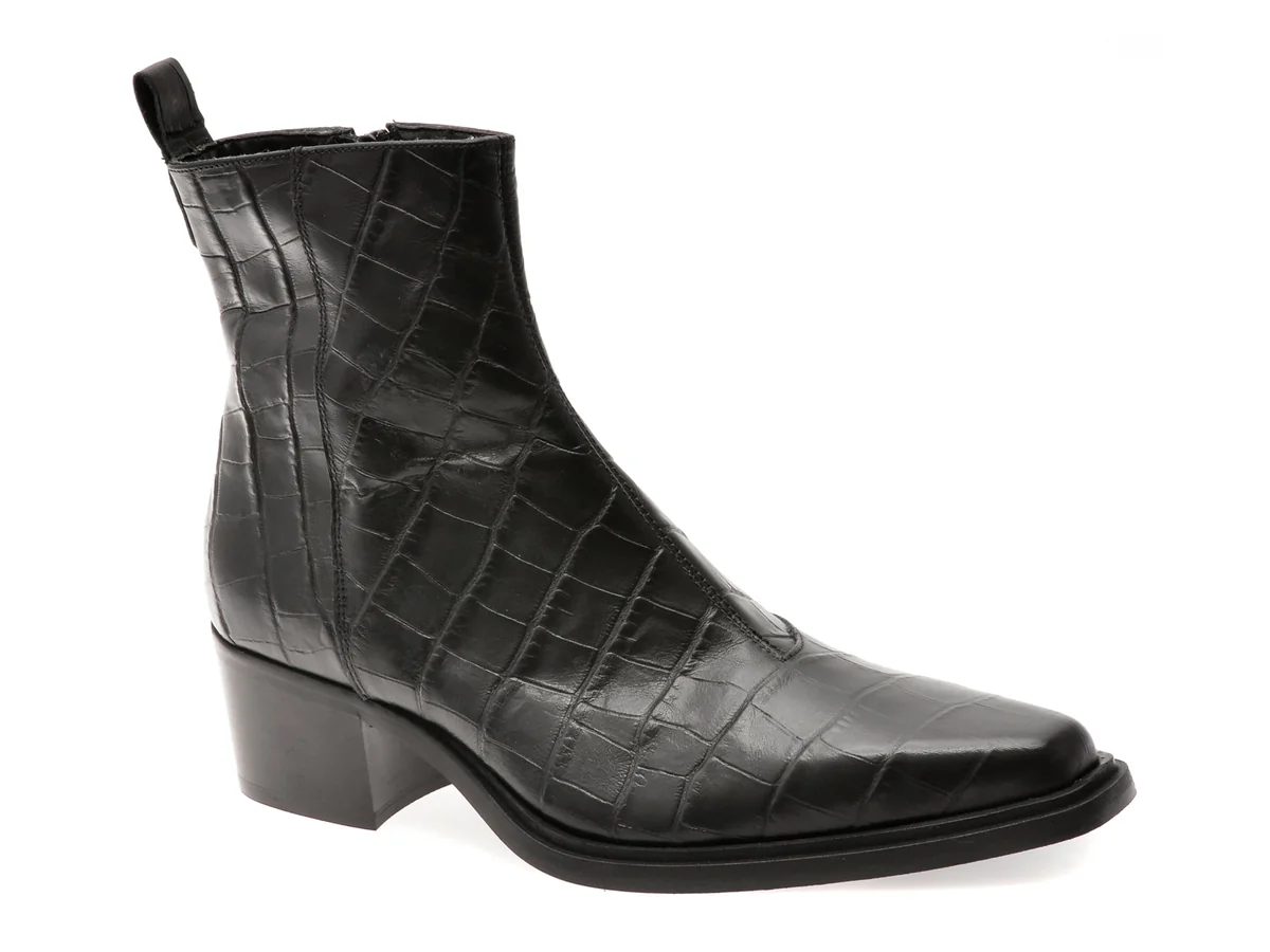 Ciocate Elegante Aldo Negre, Zappa 007, Din Piele Croco
