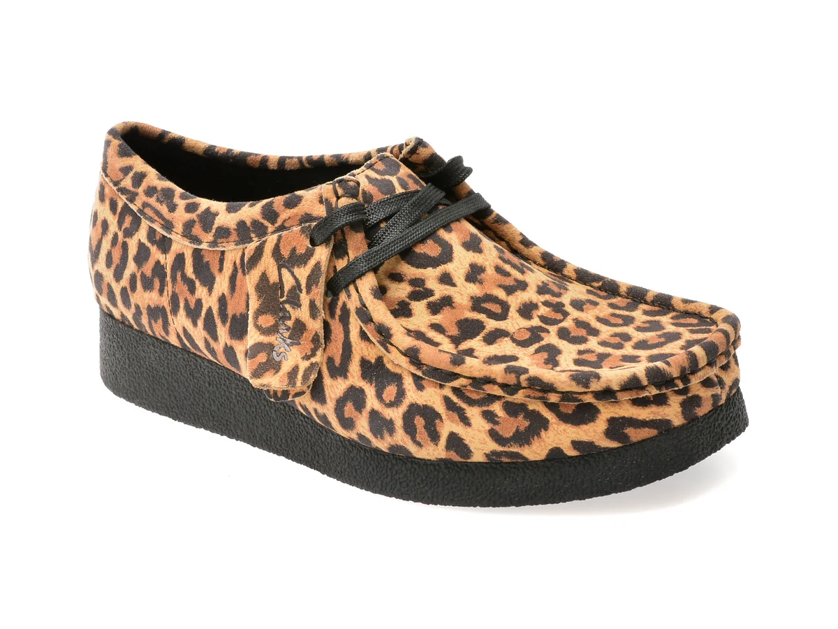 Mocasini Clarks Maro, Wallabee Evo Sh, Din Piele Întoarsă