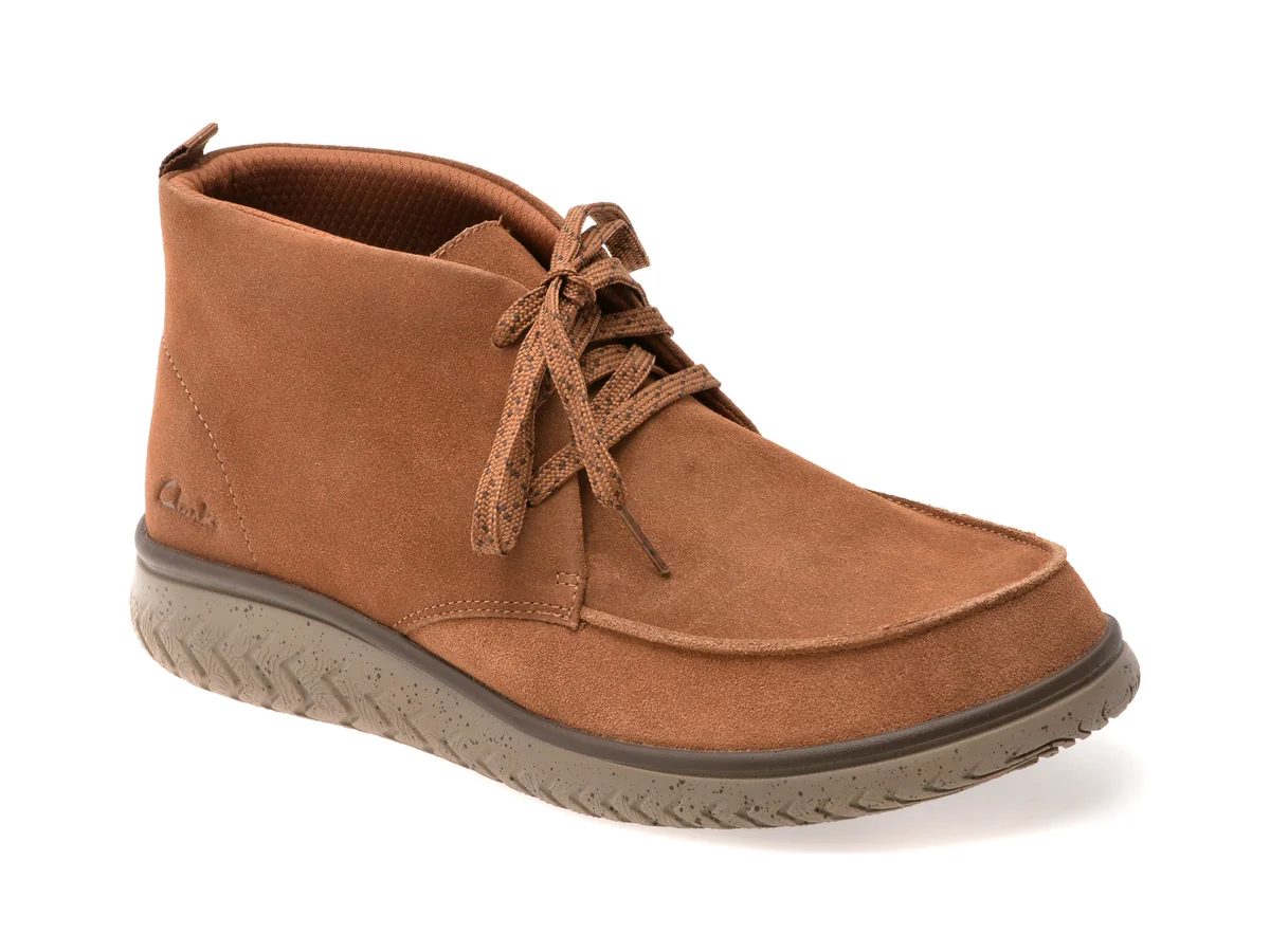 Ghete Clarks Maro Relax Lite MOC, Din Piele Întoarsă