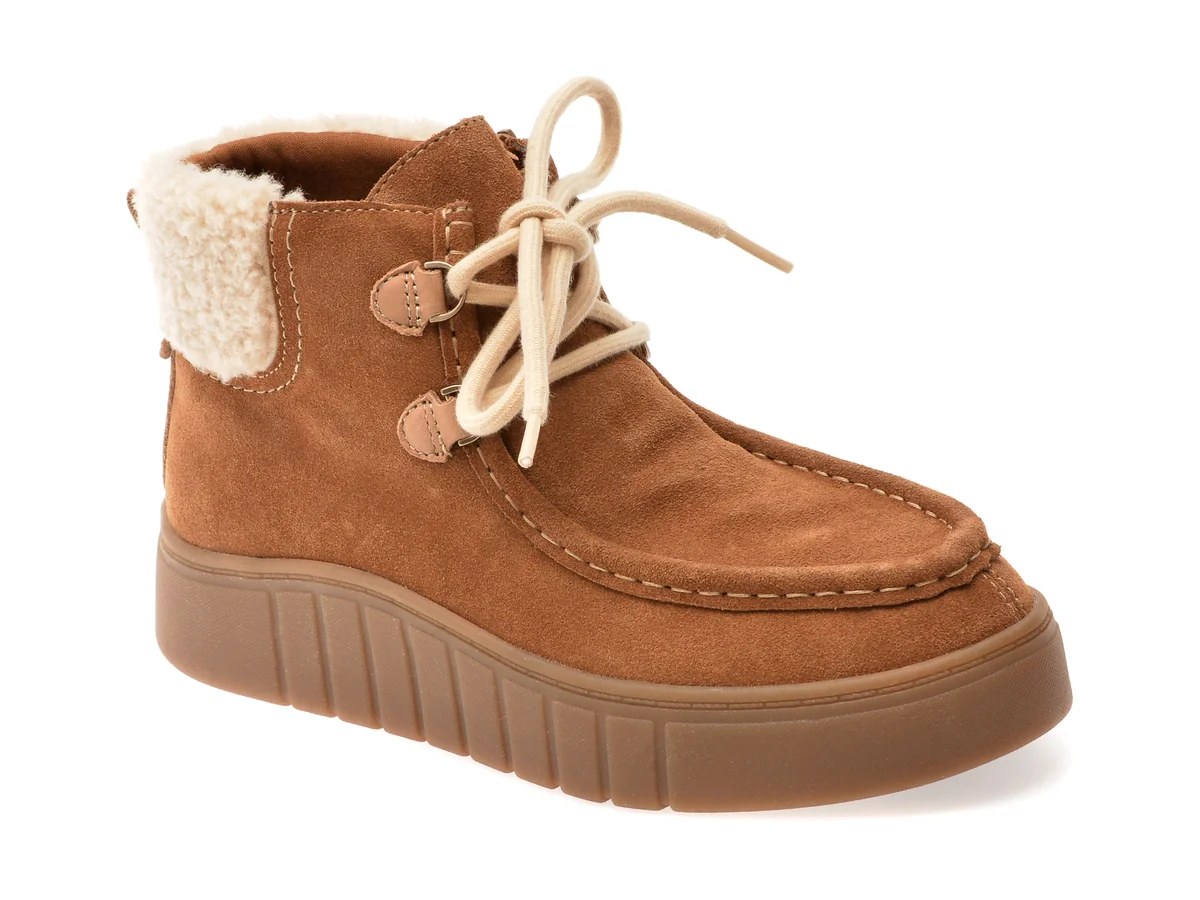 Ghete Clarks Maro, Mykaizz, Din Piele Intoarsă