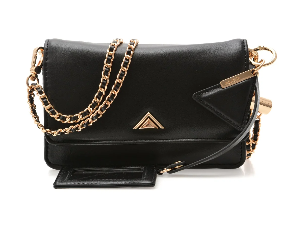 Geanta Aldo Neagra, Fit Everything 001, Din Piele Ecologică