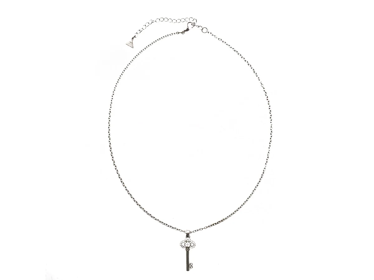 Colier Aldo Argintiu, Key To My Heart 973, Din Metal