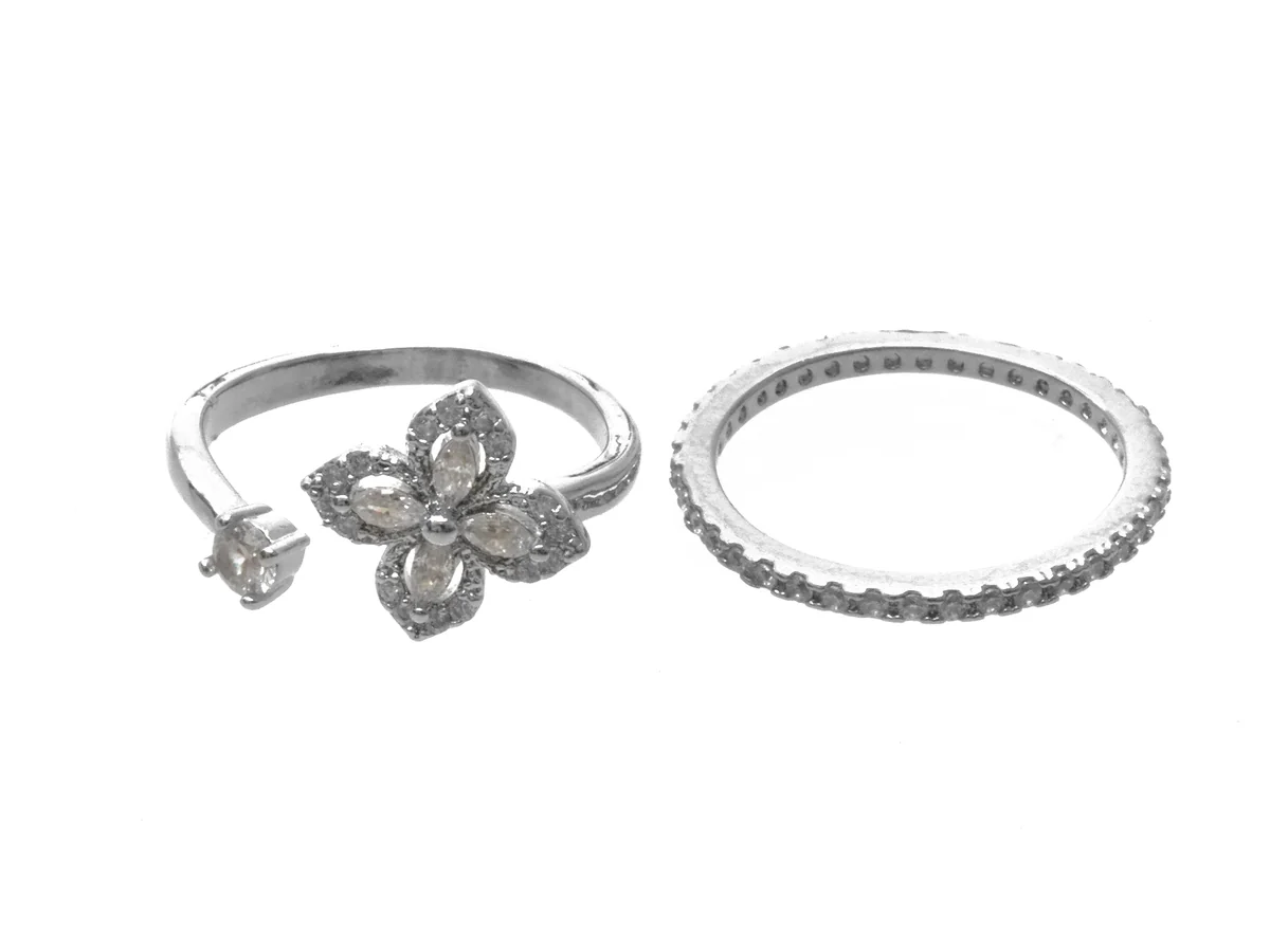 Inel Aldo Argintiu Irenne 973 Din Metal