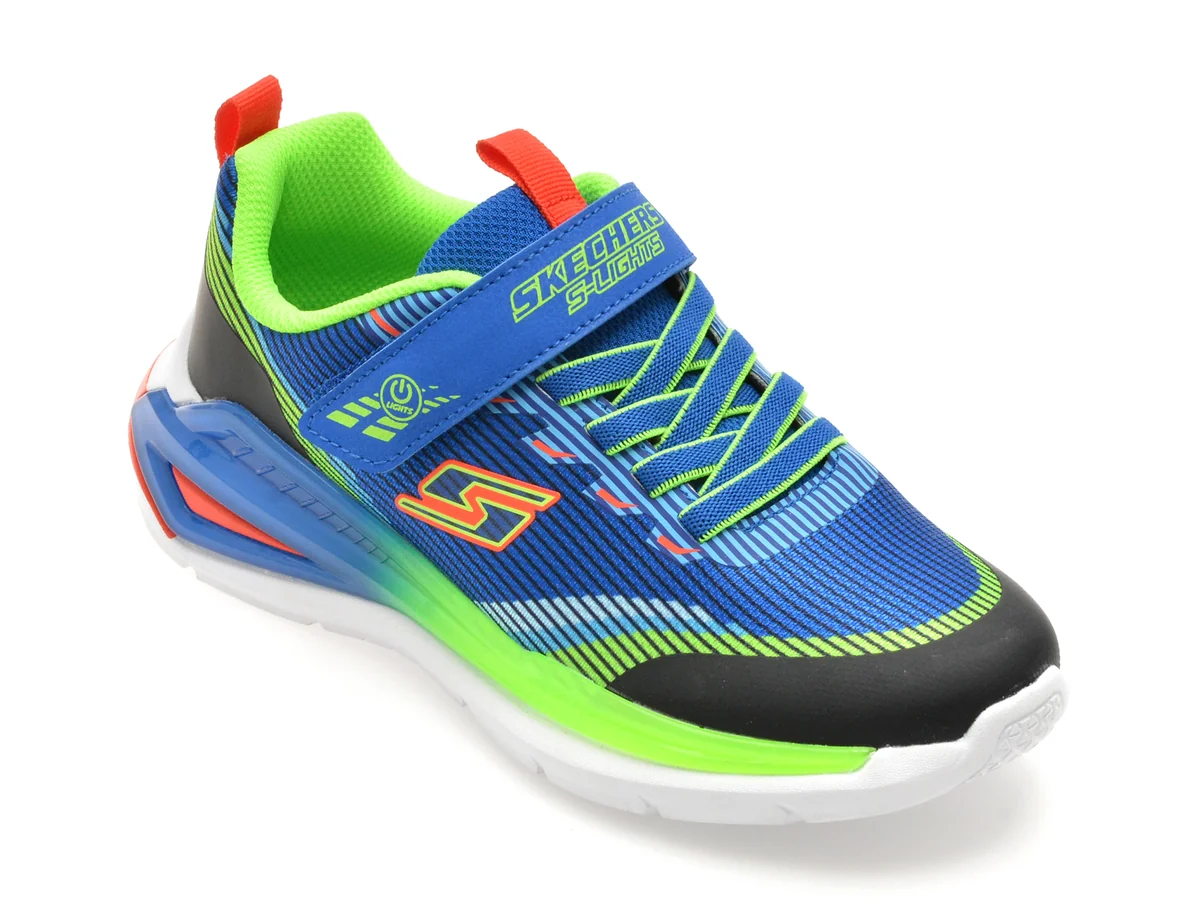 Pantofi Sport Skechers Albastri, Tri-Namics 2.0, Din Material Textil