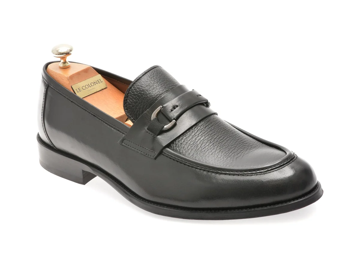 Mocasini Eleganți Le Colonel Negri, 63933, Din Piele Naturală